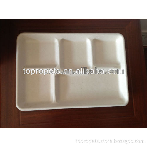 five compartment tray